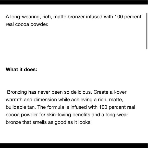 🍫 Too Faced Chocolate Soleil Matte Bronzer NEW - Picture 7 of 7